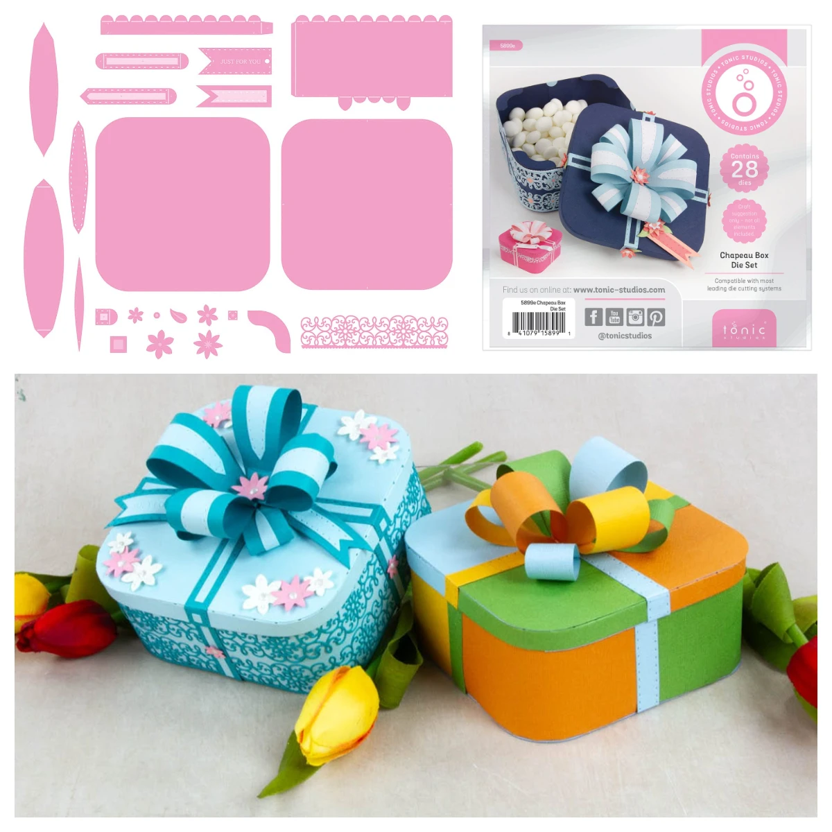 

Chapeau Box Metal Cutting Dies Vintage Series Memo Pad Decor Cut Dies Scrapbook Diary Album Lable Retro Material Paper Card DIY