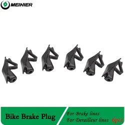 6pcs Bike Internal Cable Routing Frame Plugs Bicycle Brake Derailleur Shifter Housing Grommets Cable Guide