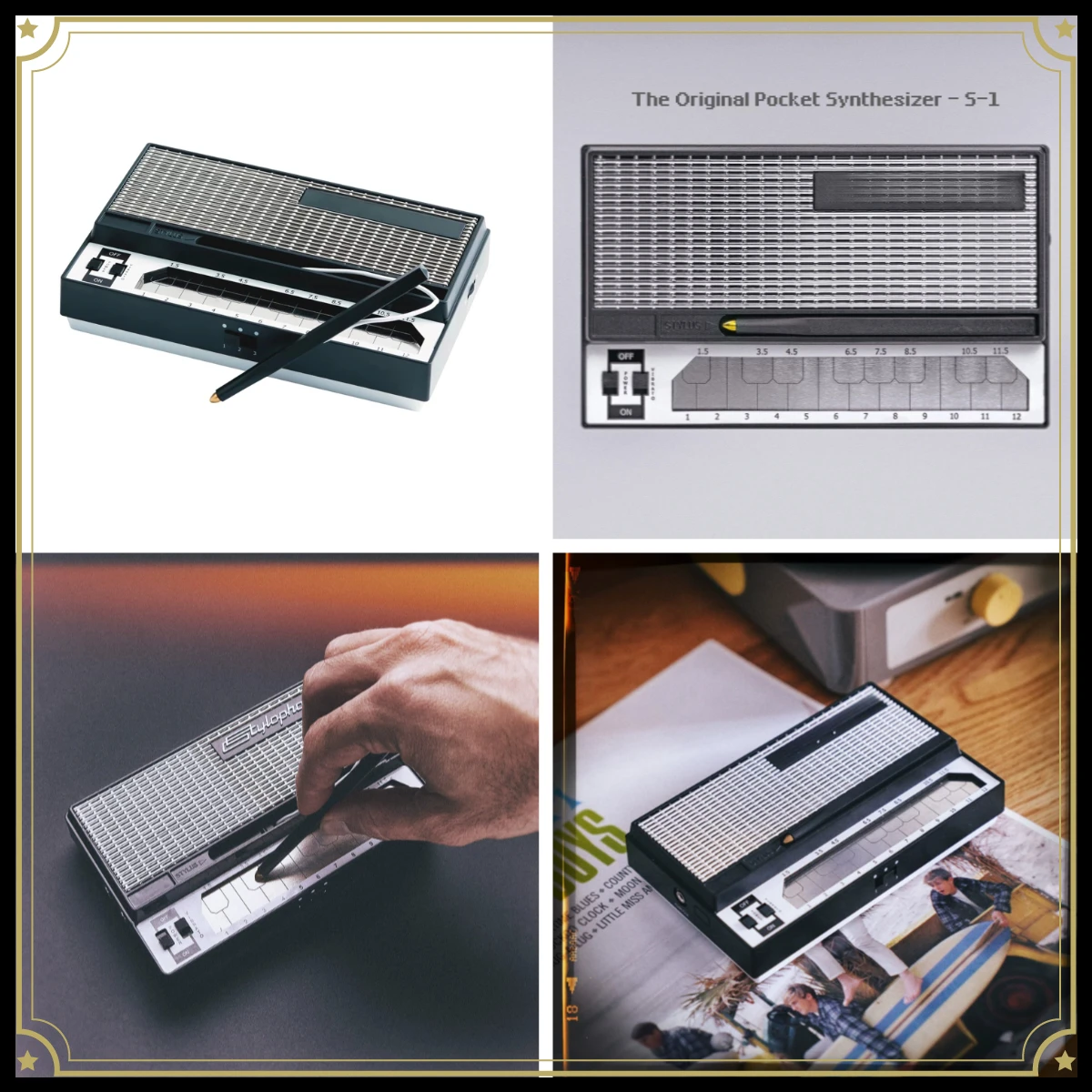 Pocket Synthesizers, Retro Mini Electronic Instruments, Portable Music Toys