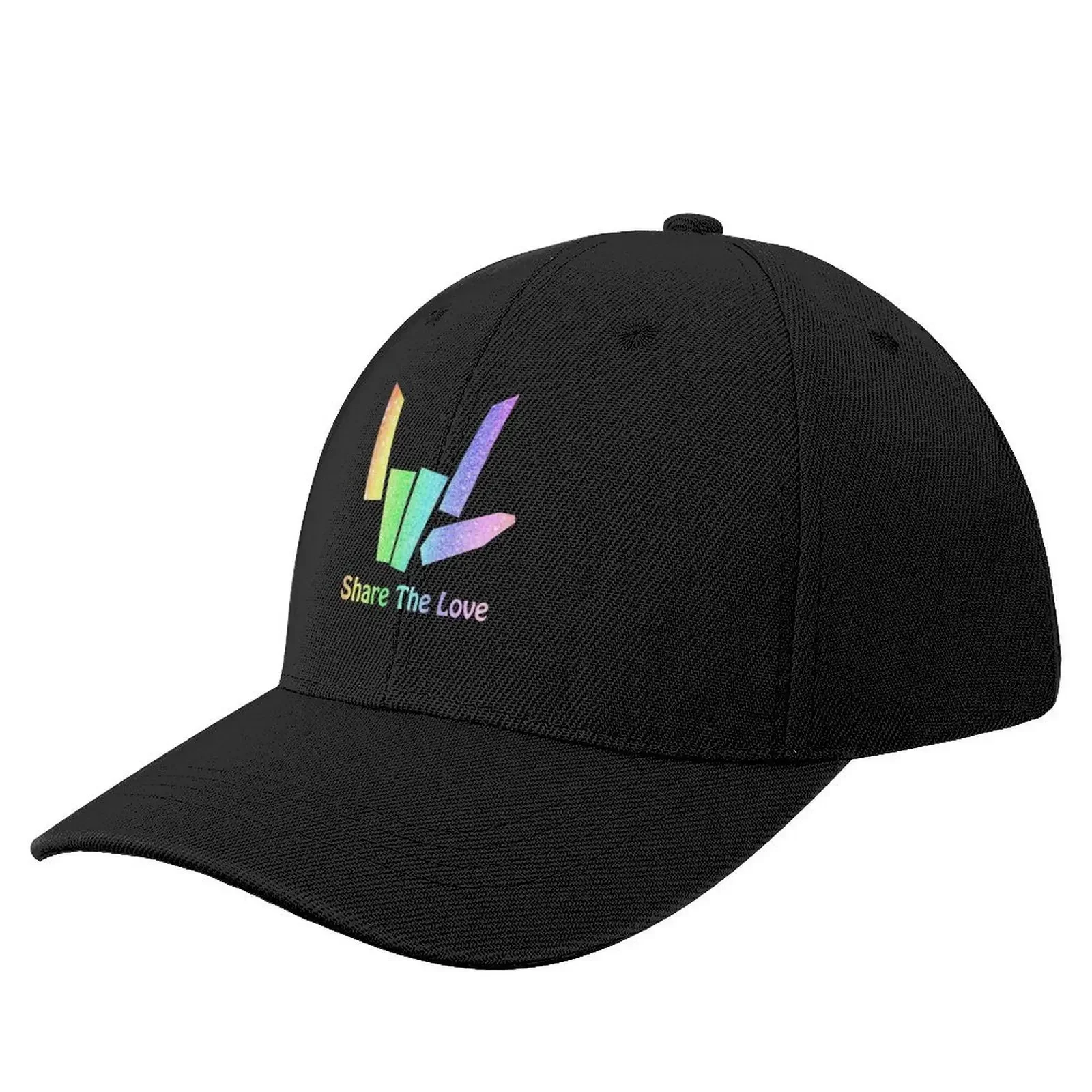 

Rainbow Share The Love Baseball Cap Anime Hat Thermal Visor custom Hat Designer Man Women's