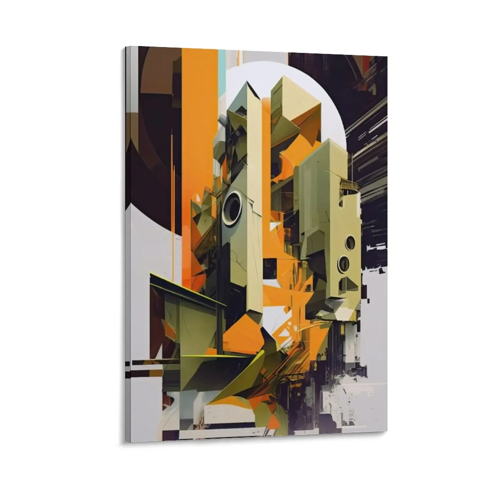 

Springtime In The City Canvas Painting nordic home decor Posters on the wall japanese room decor