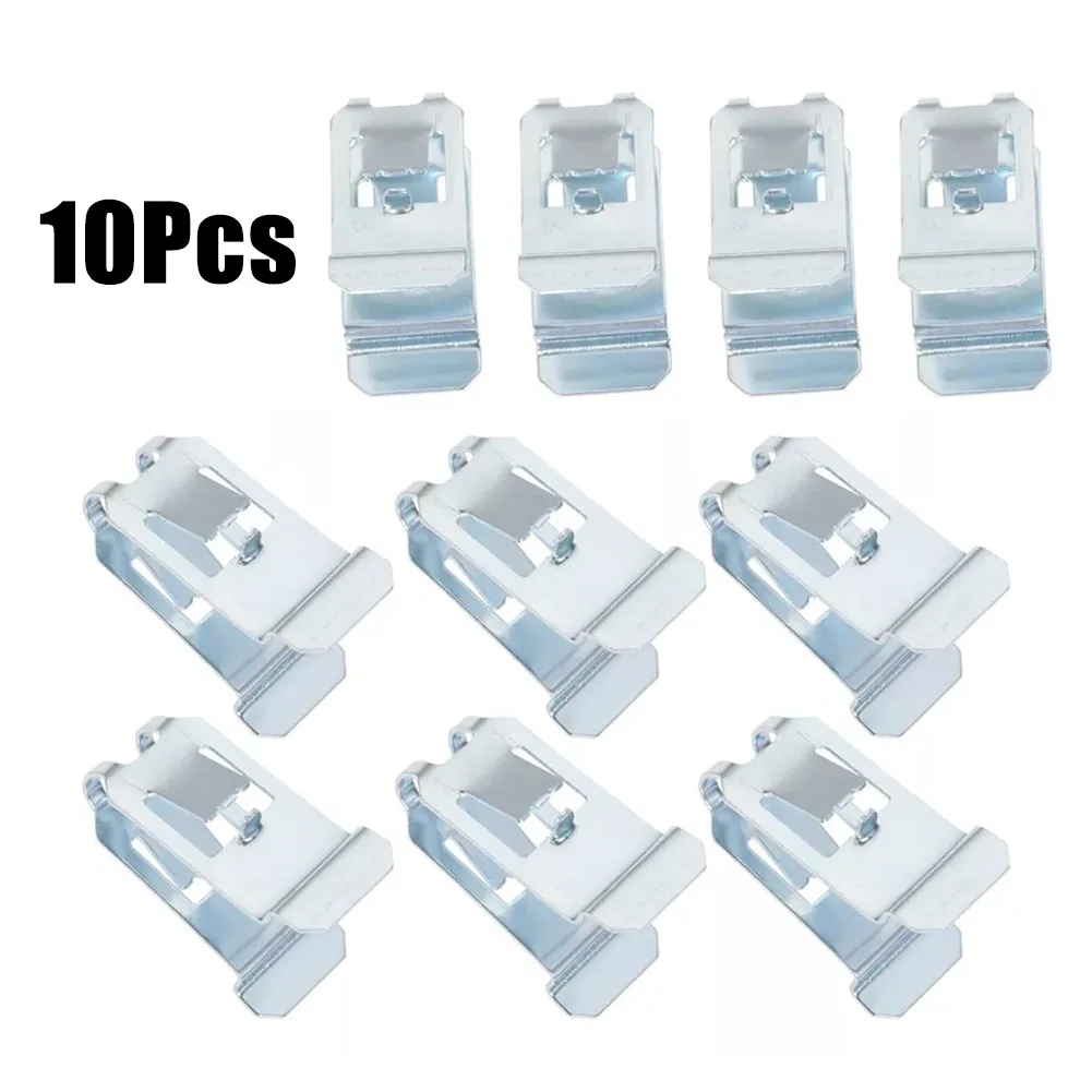 10Pcs Metal Retainer Clips Interio Trim Panel Fastener Clip For Ceiling Handle And Roof Handle Auto Fastener