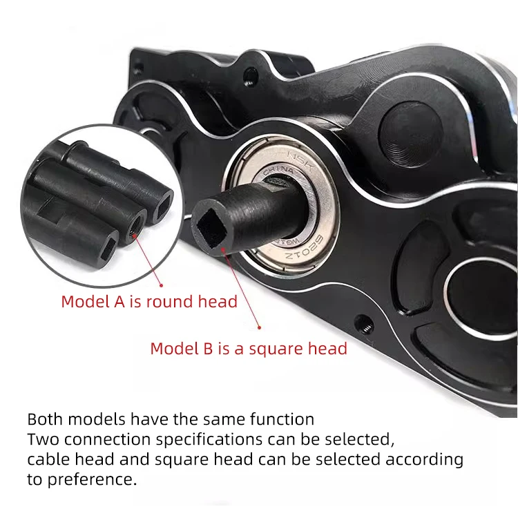 TFL 525B85A 525B85B CNC Aluminum Twin Output Gearbox RC Gas Model Boat Dual Propeller Reduction Gear Box Assembly