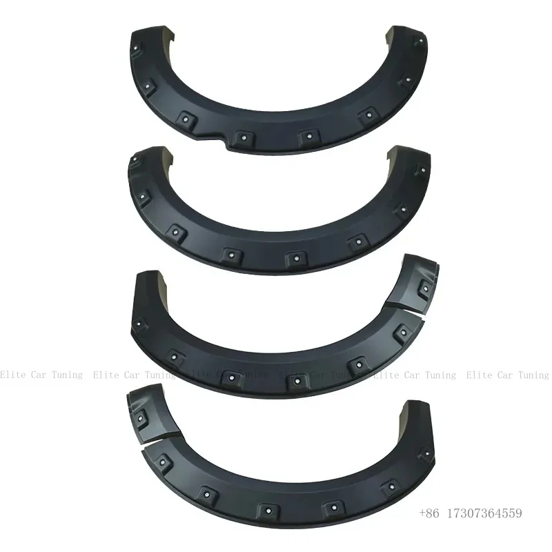 For Cannon Poer Ute Pickup Truck Wheel Brow Modified Black Knight Widened Fender Special Decorative Accessories