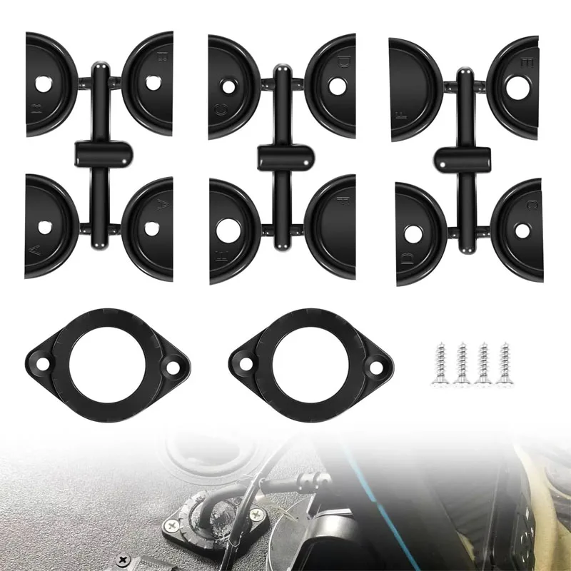 

EMS-1001 GridLoc Through Hull Wiring Kits for Device Battery Connections|Kayak Fishing Accessories installing fish finders