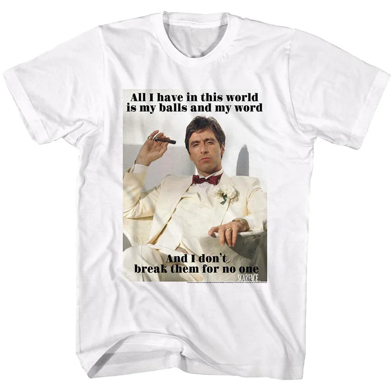 Film-related Portrait Print Trendy Loose-fit Men's T-shirt in European Style