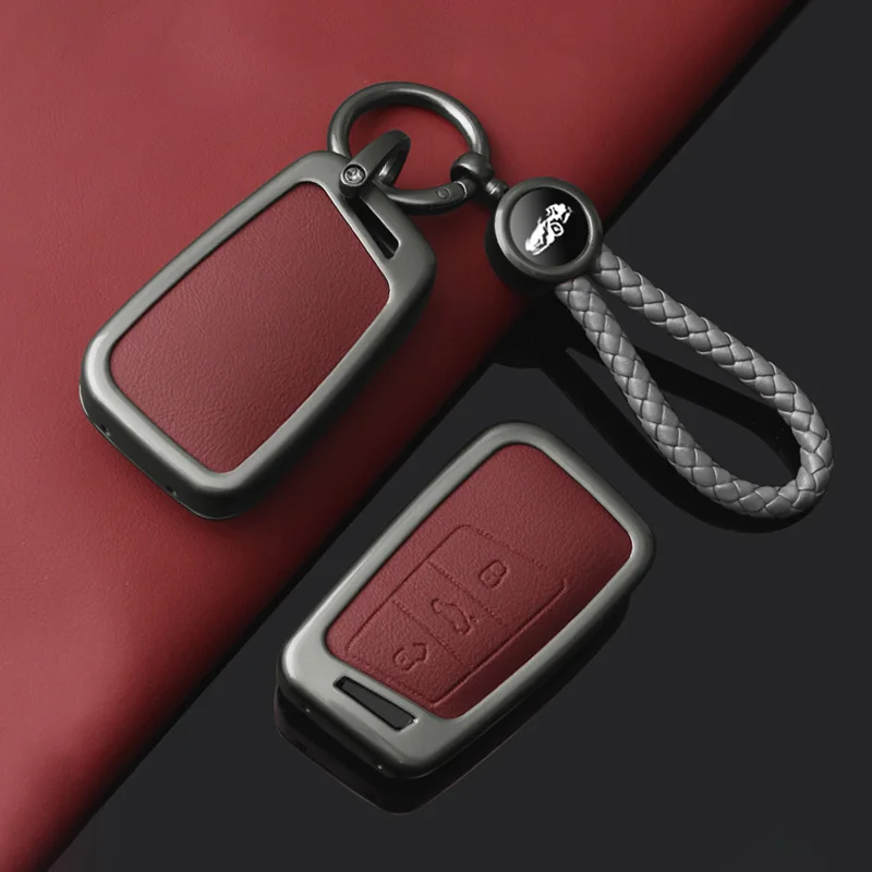 سبائك الزنك سيارة مفتاح القضية غطاء شل لشركة فولكس فاجن فولكس فاجن ماجوتان GTE باسات B6 B7 B8 CC سكودا فابيا رائع كودياق A7 ملحق