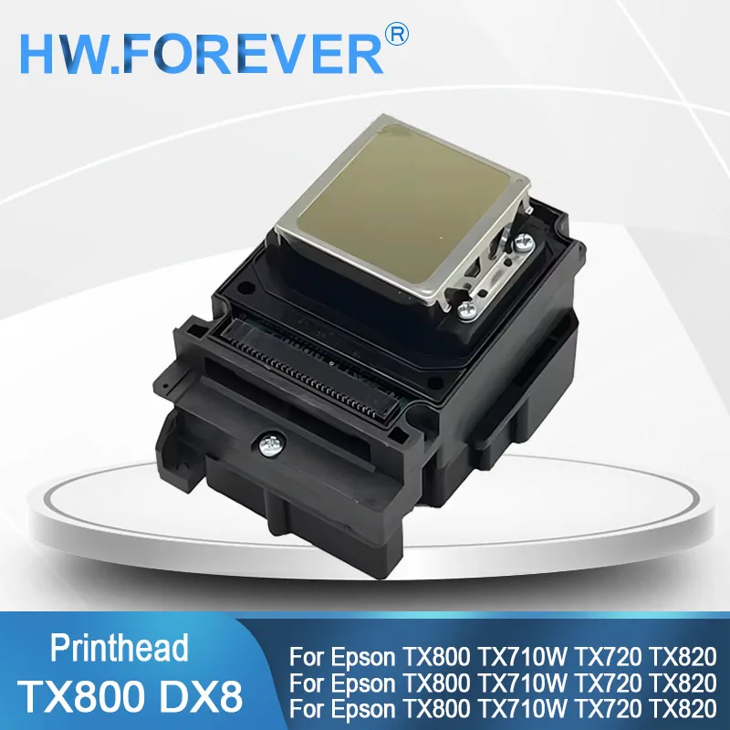 

Печатающая головка для Epson TX800 DX8 DX10 F192040, УФ-печатающая головка для принтеров TX710W TX720 TX820 PX720DW PX730DW TX700W TX800FW PX700WD