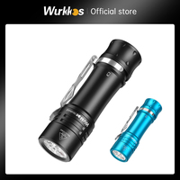 Wurkkos TS10 MAX Nichia 519A 5000k＆ anduril 2.0 ,18650 portable flashlight with Maximum output 2500 lumens/157m/E-tail switch