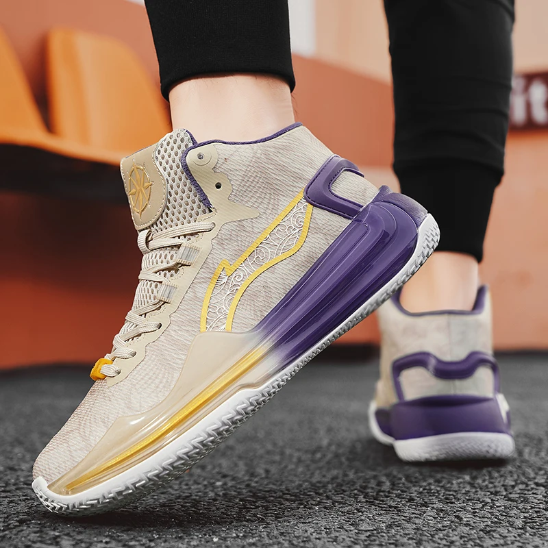 New 2025 professional comfortable lightweight training cushioning rebound basketball shoes sneakers summer new Very good