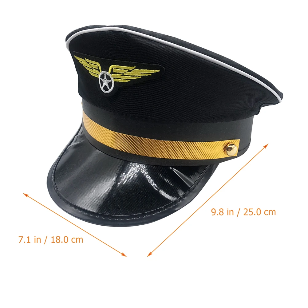 Costumes Children Pilot Hats Stage Performance Halloween Kids Decorative Adorable Cosplay Wear-resistant Party Airplane Adults