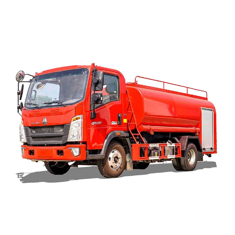 

Sinotruk Howo Customized 5 CBM Water Tanker Fire Fighting Truck 4x2 Remote Control Fire Fighting Rescue Truck