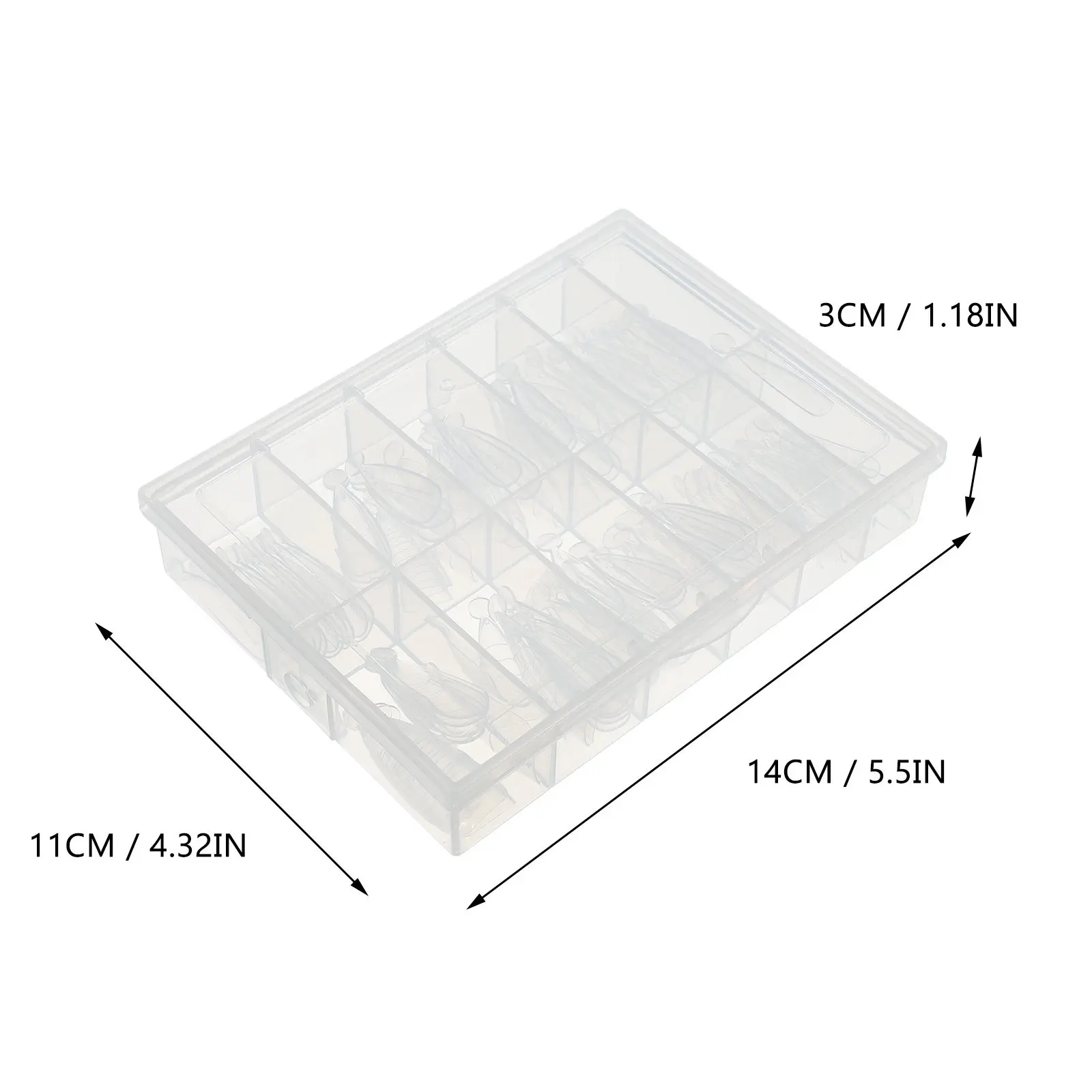 Gel Nail Extension Forms 120Pcs Transparent False Tip Molds DIY Manicure Supplies