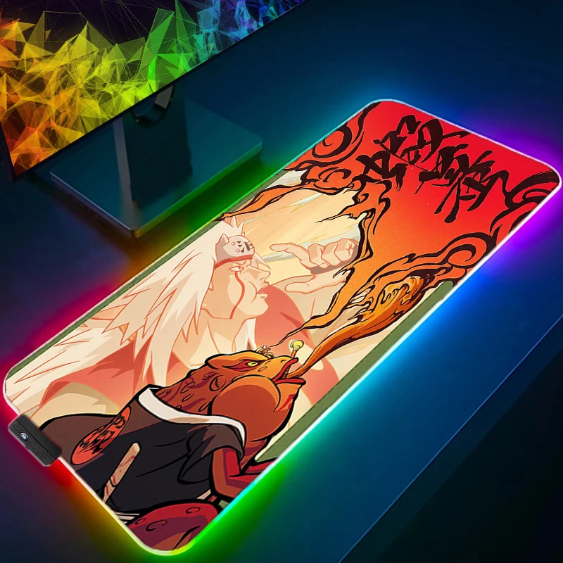 RGB Large E-sports Mouse Pad S - đánh giá và giá Pc Gaming Naruto