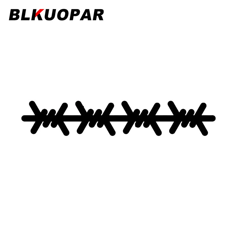 

BLKUOPAR Barbed Wire Silhouette Car Stickers DIY Anime Personality Decal Scratch-Proof Windshield Laptop Graphics Car Lable