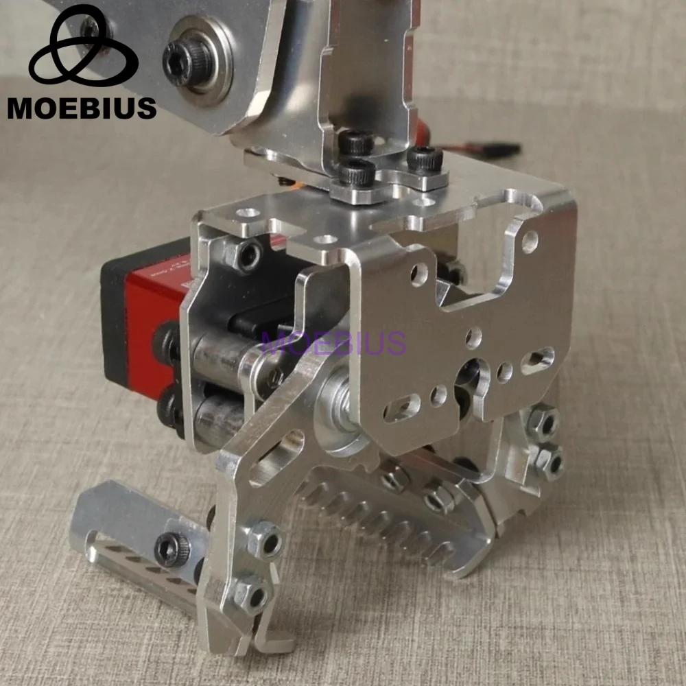 Metal Mechanical Hand Claw Robot Arm Gripper Clamp Clip DIY Toy Parts for Digital MG996r Servos