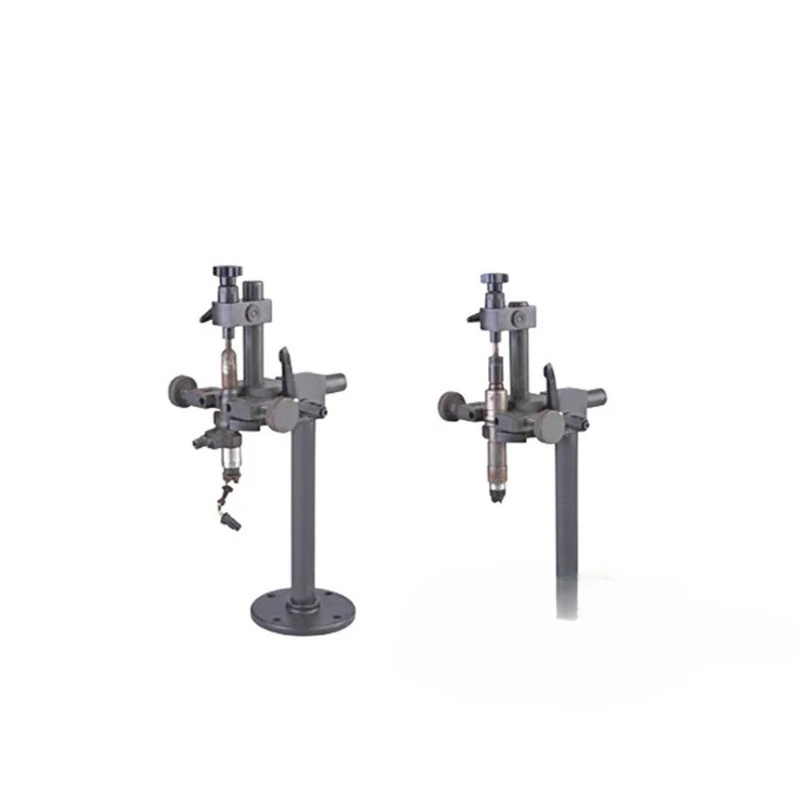 

EFI common rail injector maintenance and disassembly of the disassembly and flipping frame clamp