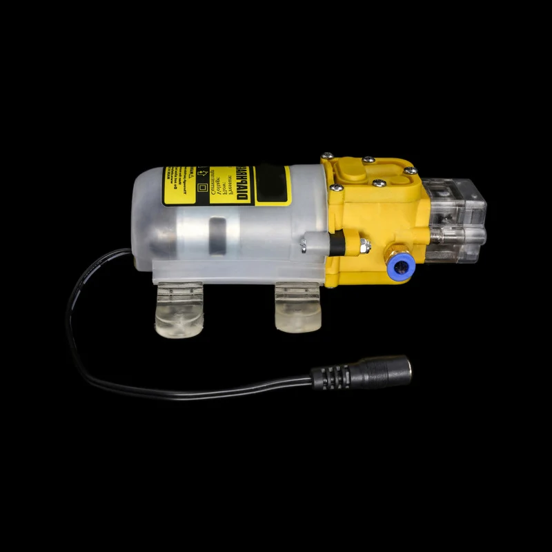 Bomba de agua de diafragma en miniatura de alta presión, autocebante, purificador de agua, Micro bomba de lavado de coche, DC 12V/24V, 30W
