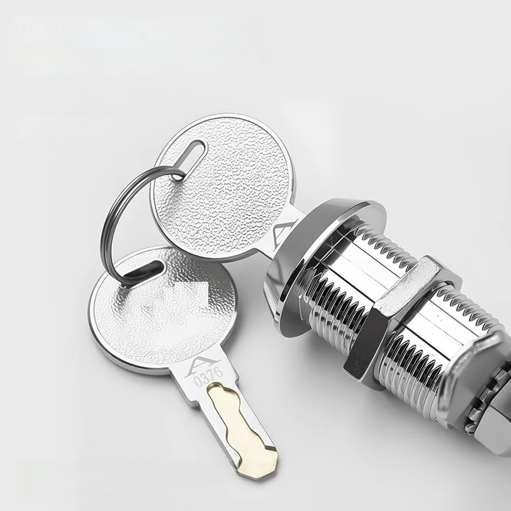 Cabinet Door Lock Made of Zinc Alloy Featuring Copper Core for File Cabinets Storage Cabinets and Metal Locker Installations - view 6