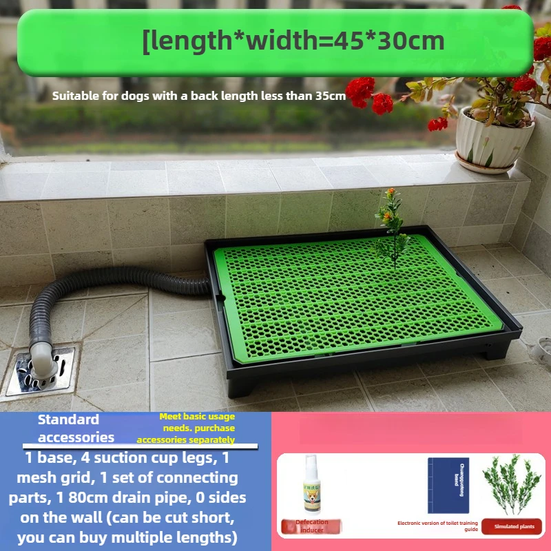 NONE Haustiertoilette mit Schallwand, Spülwasser, direkt abgeladene Kanalisation, Haustier-Reinigungsprodukte, Zubehör, Katzen, Hunde, Kaninchen, Toilette 9