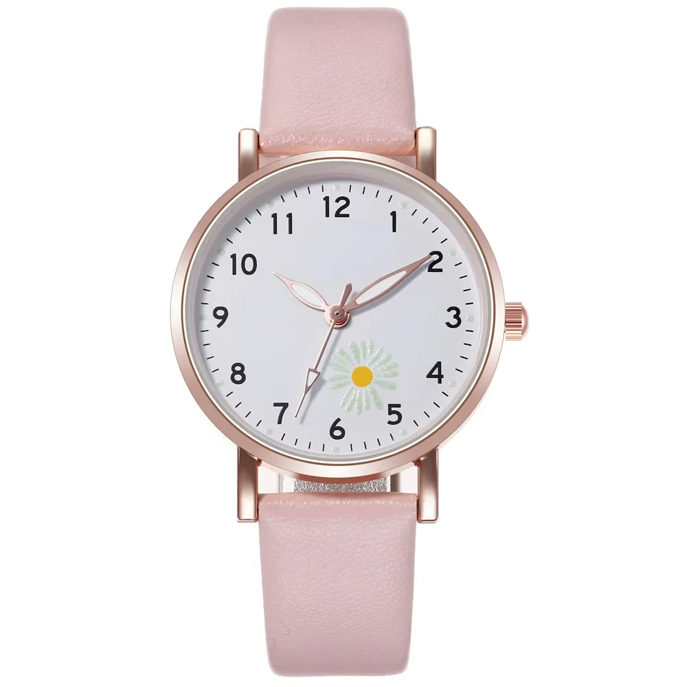 Luminous Women Simple Watch Trendy Wrist Watches for Women Casual Leather Strap Quartz Watch Clock Montre Femme Relogio Feminino