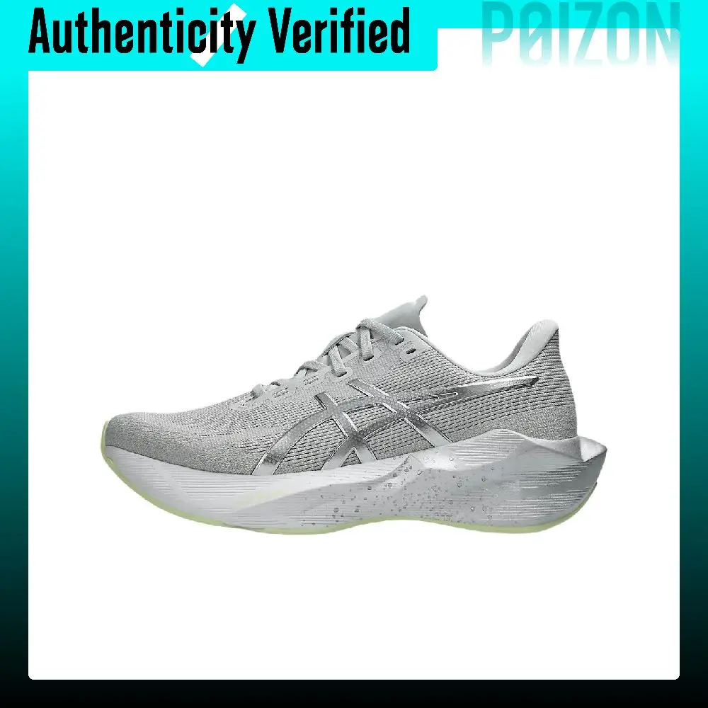 ASICS NOVABLAST 6 Running Shoes Men's Low-top Platinum/Neon Green 1011C312-020