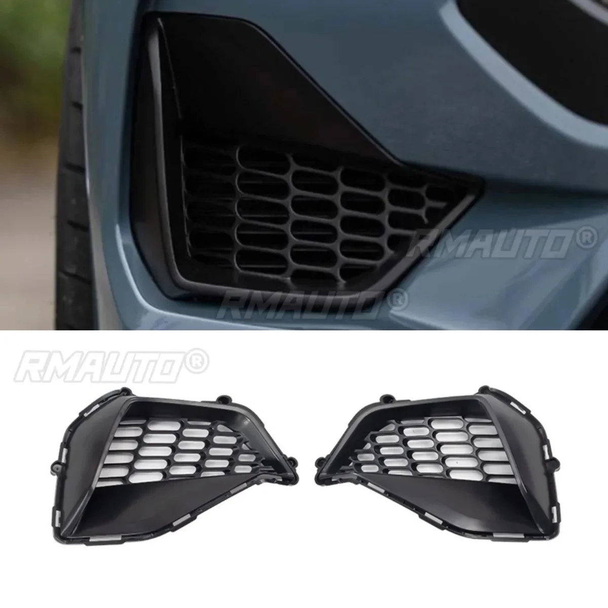 

Car Side Bumper Grill Racing Grille Body Kit Front Bumper Grill Racing Grills for Ford Mustang 2024 Modification Part