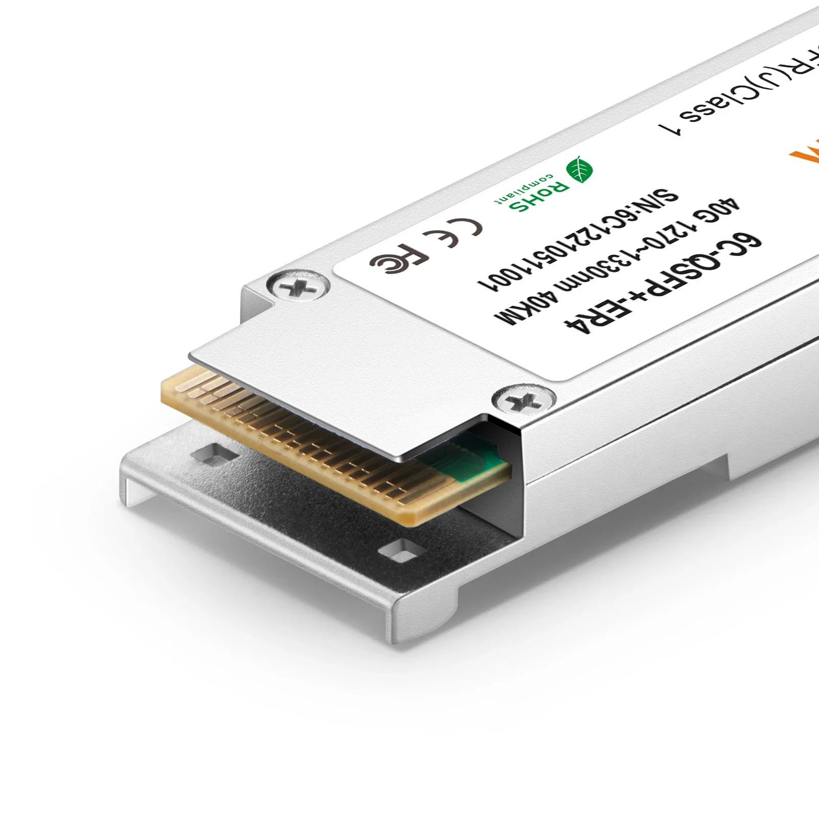Cisco-QSFP-40G-ER4 Compatible 40GBASE-ER4 QSFP+ 1310nm 40km DOM LC SMF Optical Transceiver Module