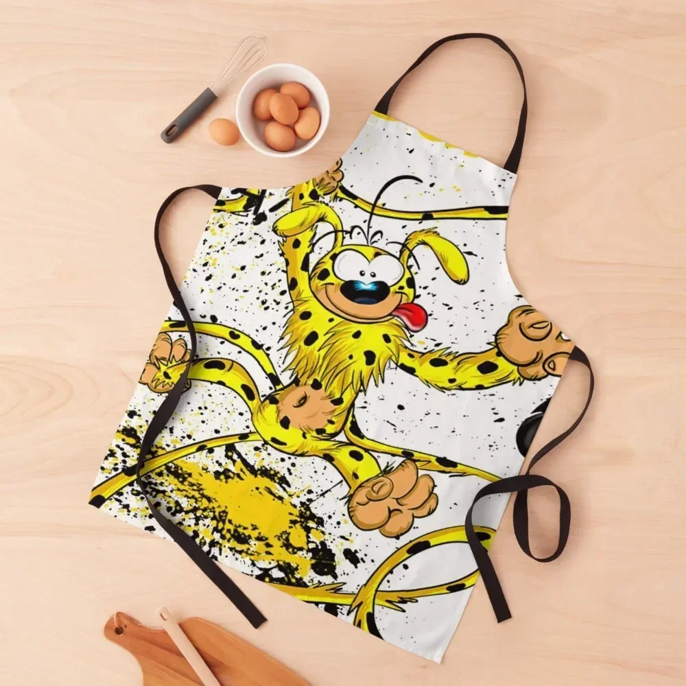 

Marsupilami - Houba Apron Goods For Home And Kitchen For Girl Camping Apron