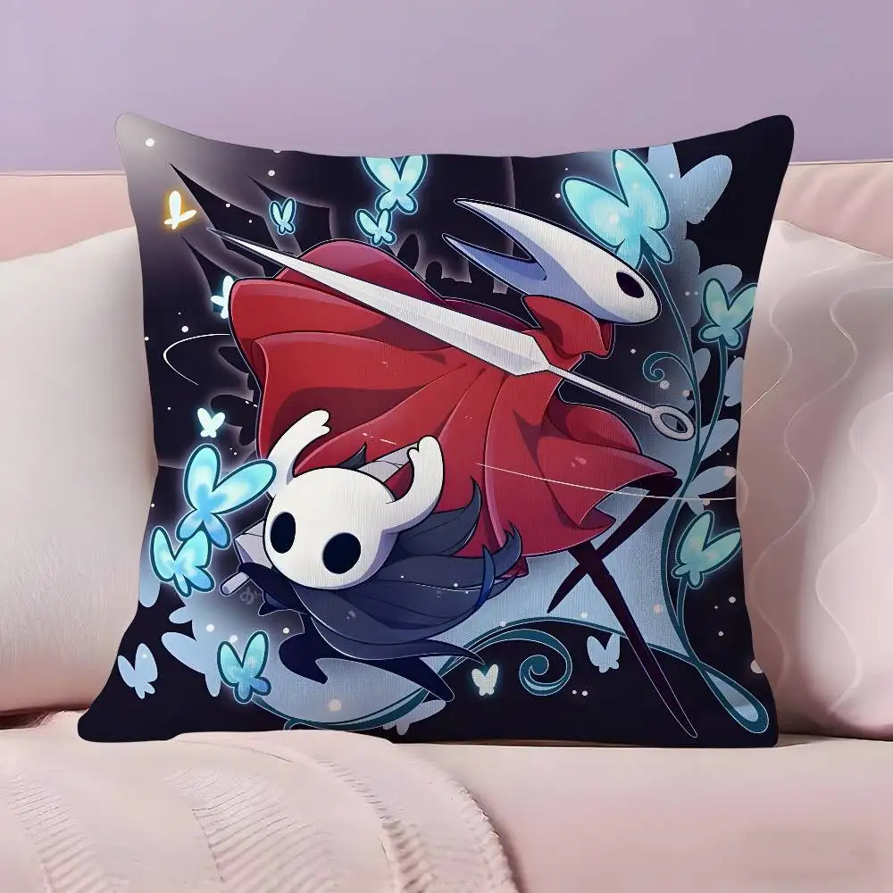 Hollow Knight Pillow Case Polyester Fabric Super Soft Comfortable Skin Friendly All Scene Use