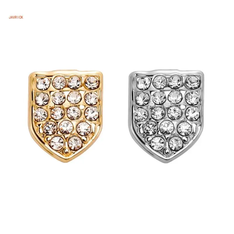 Full Zircon Single Tooth Decoration Hip Hop Tooth Cover Comfortable Wear Tooth Decors for Man and Women Party Wear