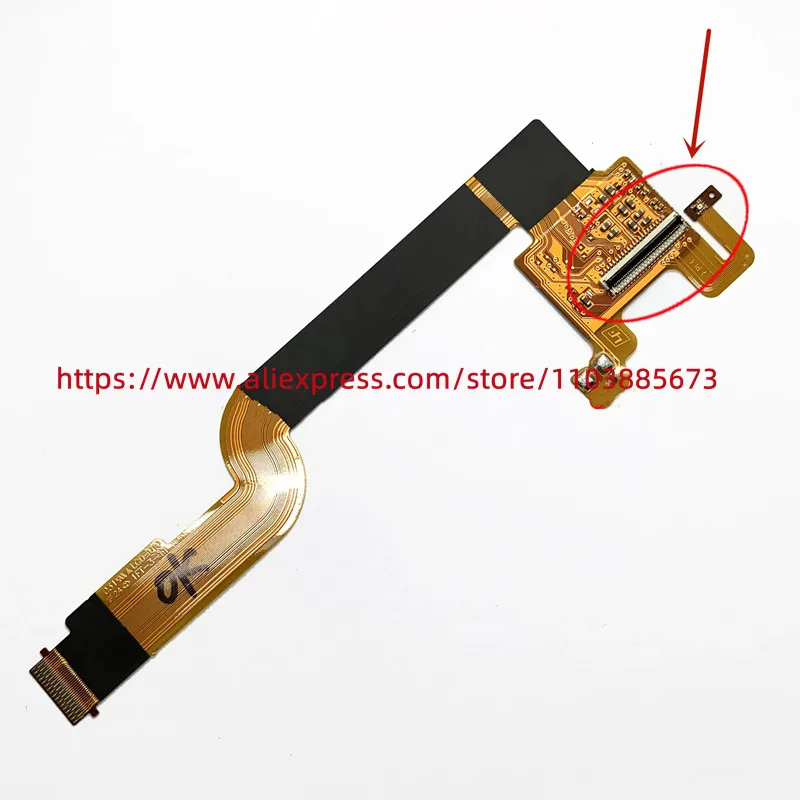 

New LCD Flex Cable For SONY DSLR- A330 A380 A390 Digital Camera Repair Part + socket