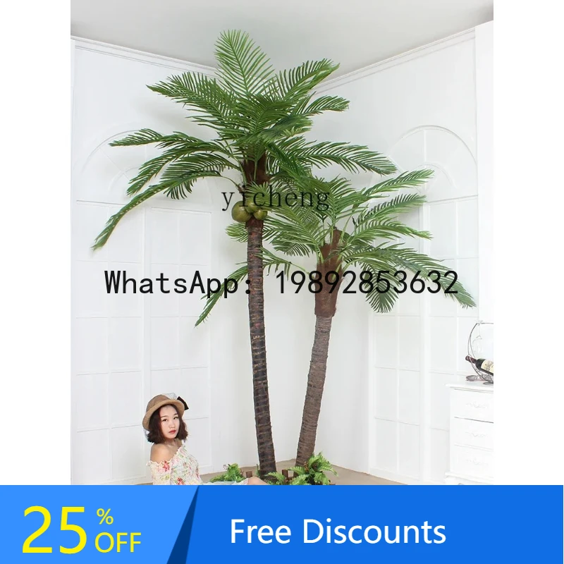 

large artificial coconut tree artificial tree indoor and outdoor decorative plants