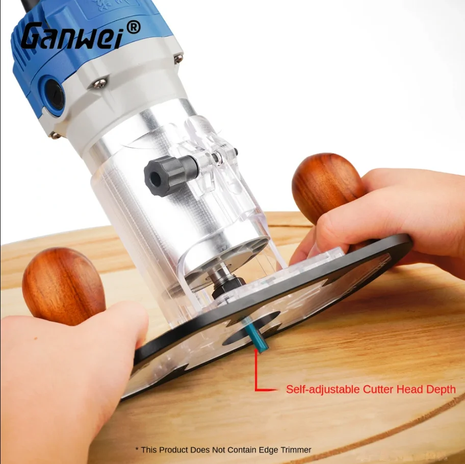 Fixed Router Trimmer Base, For 65mm Diameter Trimming Machine, Woodworking Tools