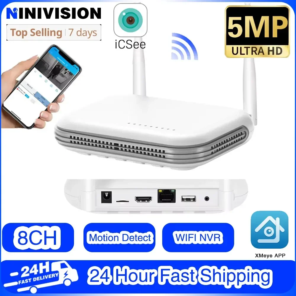 xmeye-enregistreur-video-wifi-nvr-mini-pour-systeme-de-securite-sans-fil-emplacement-pour-carte-tf-detection-de-visage-p2p-hdisparates-4ch-8mp-8ch-5mp