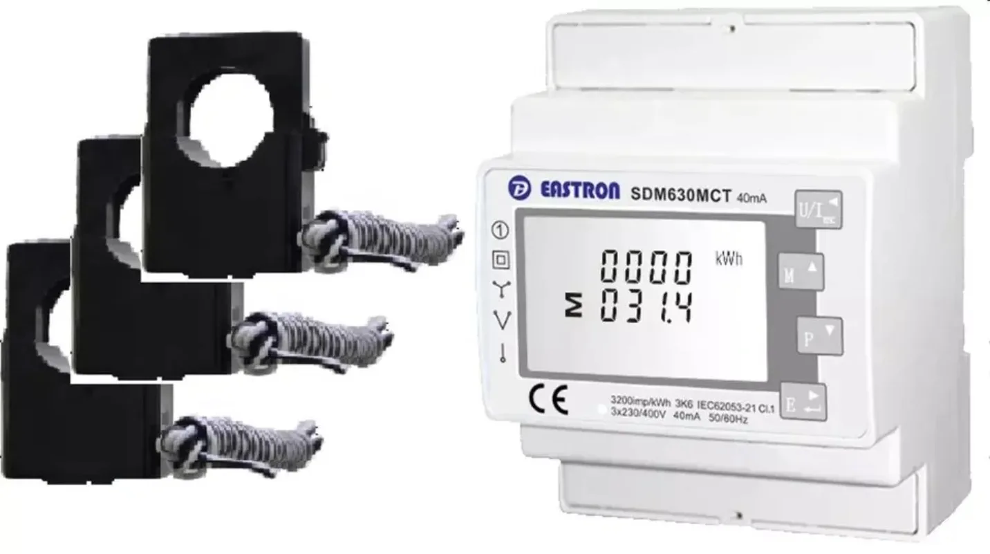 In Stock Growatt Smart Meters Three Phase Single Phase Home Use Solar System Smart Meter SPM-CT-E TPM-CT-E