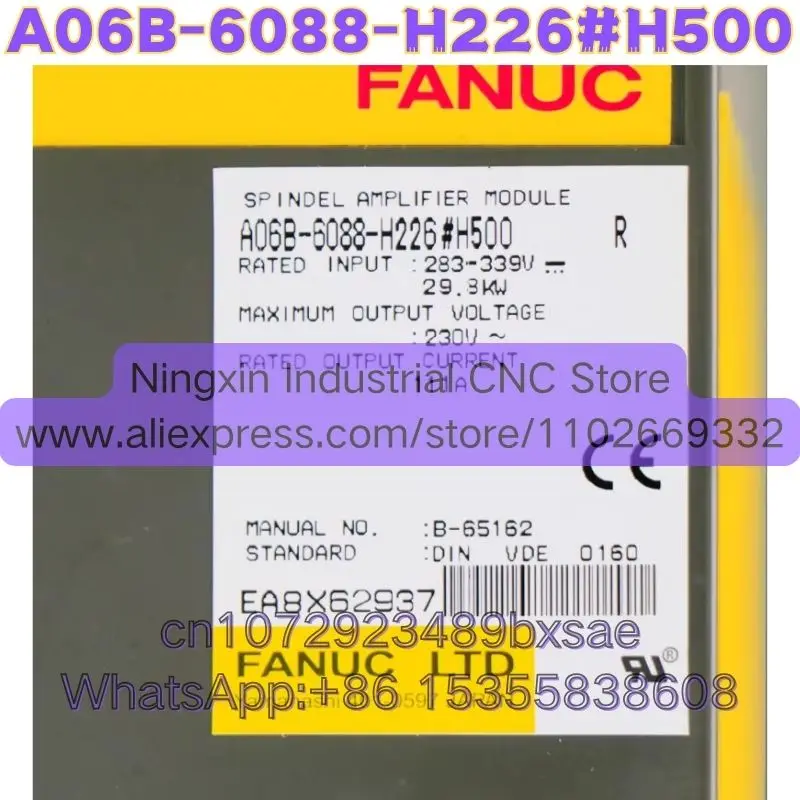 

Использованный A06B-6088-H226 # Функциональность H500 сохранена