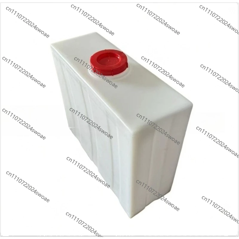 Thickened PE Plastic Square Vertical Water Tank 60L Narrow Car RV Transformation Small Household Water Storage Bucket with Lid