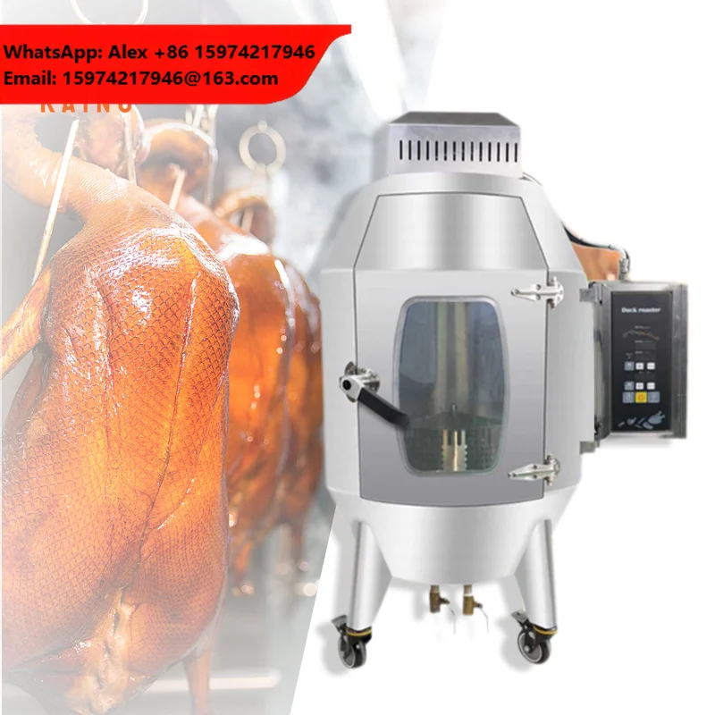 Horno Comercial de Acero Inoxidable para Pato Asado al Estilo Pekinés, Horno para Asar Cerdo, Máquina para Asar Pollo