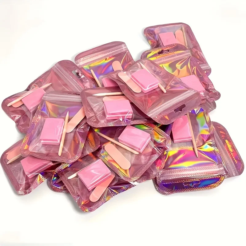 

20/80-Piece Nail Care Kit, Mini Nail File, Polishing Pads, and Sticks - Odorless, Ideal for DIY Jewelry Polishing and Nail Care