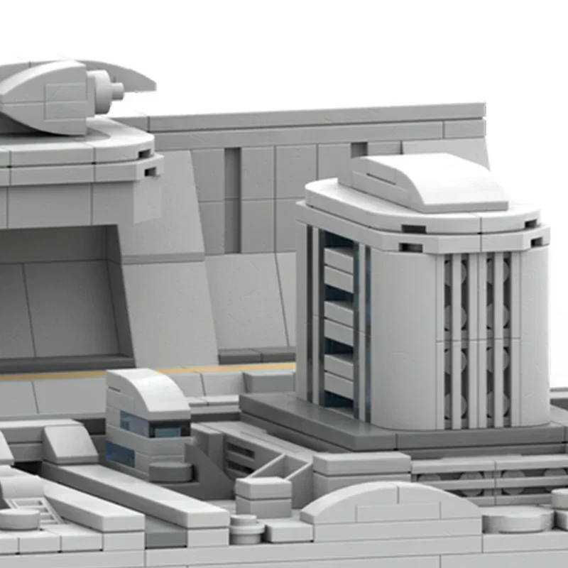 인기 스타 영화 모델 Moc 빌딩 벽돌 군사 역 기술 모듈 형 블록 선물 크리스마스 장난감 DIY 세트 조립