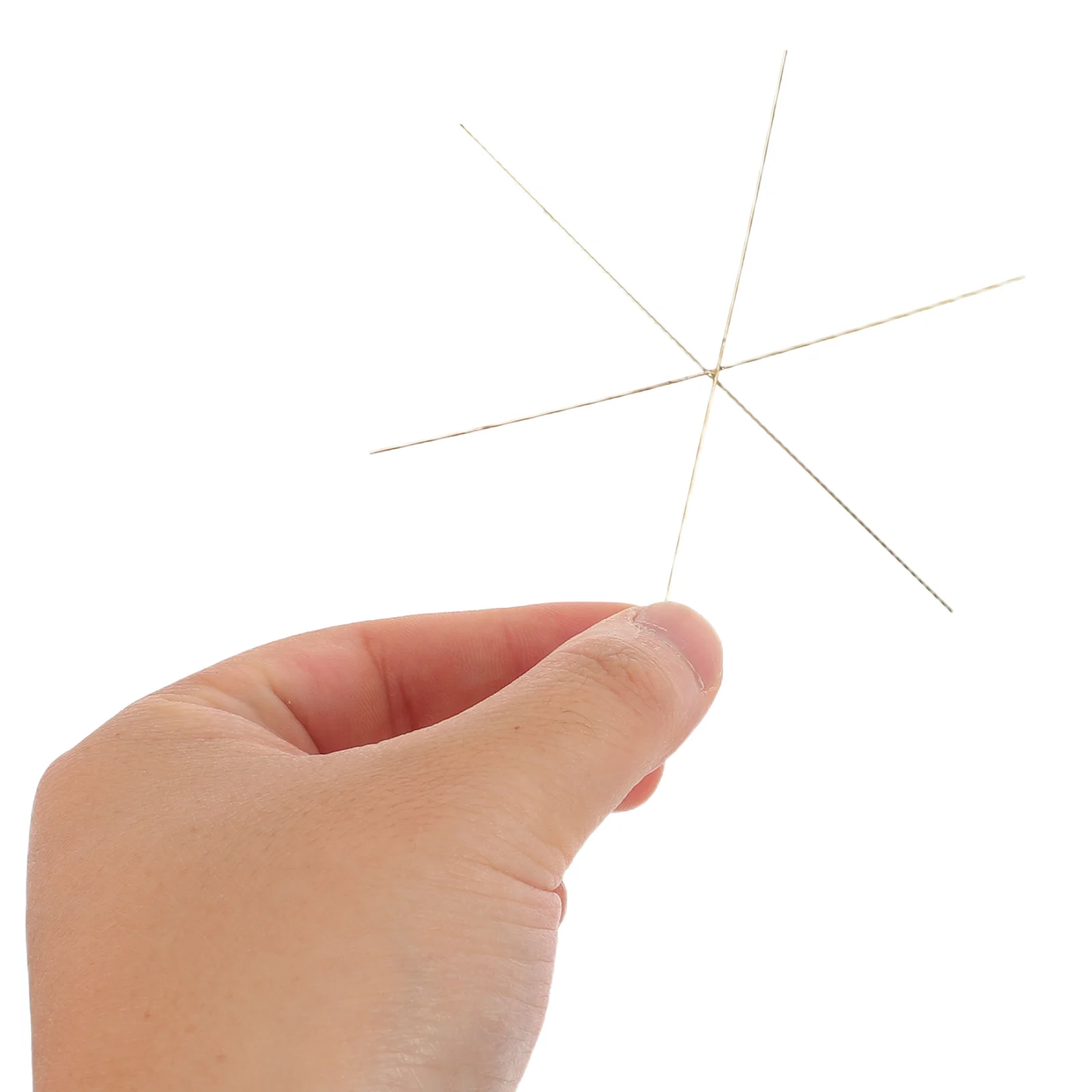 

30Pcs Snowflake Wire Forms Metal Wire 9.5cm Durable Flexible for Christmas Ornament Crafting Jewelry Making Supplies