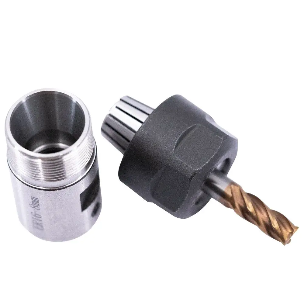 ER11 Chuck spindle motor shaft extension rod spindle collet lathe tools spindle cutter rod 5mm 6mm 8mm holder inner