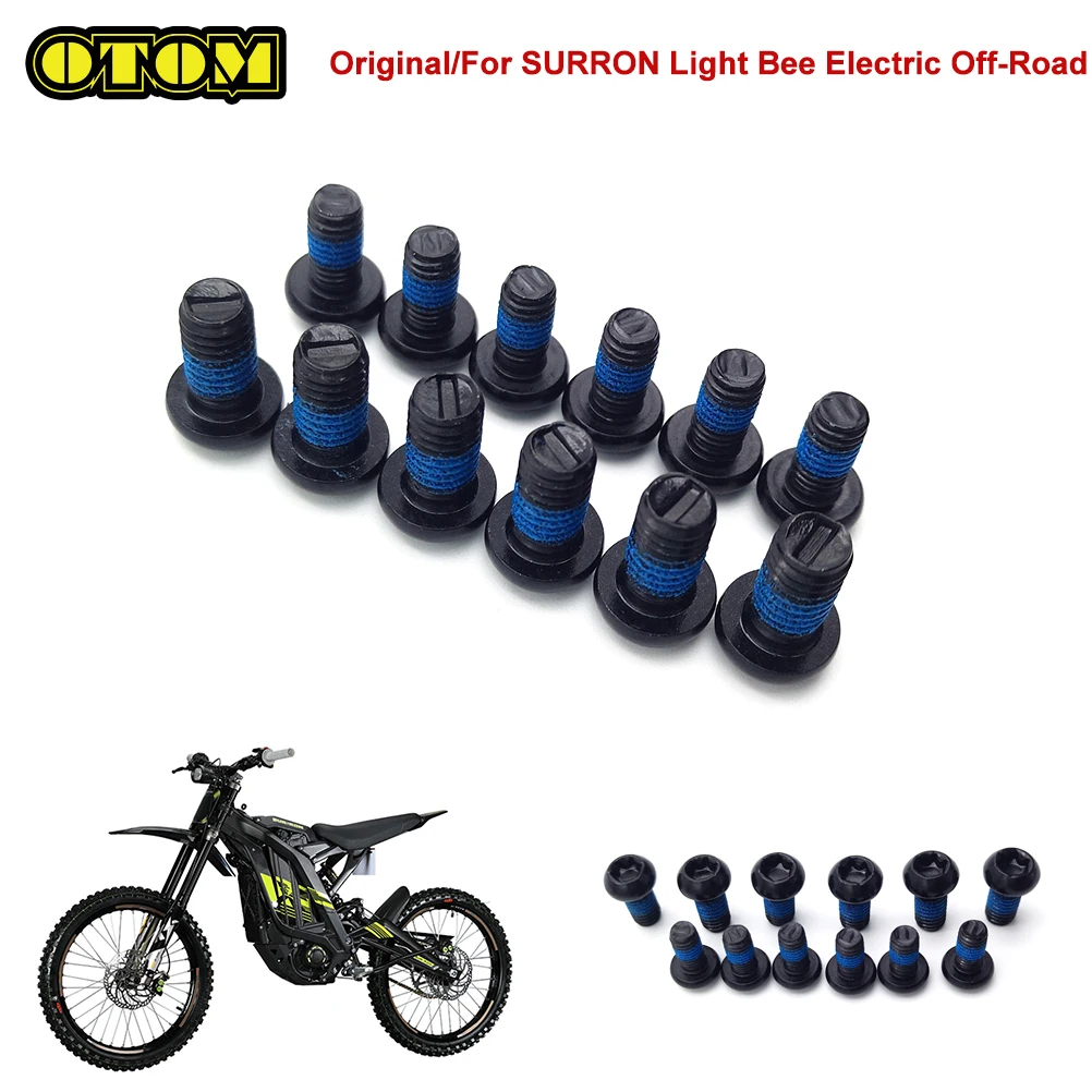 For SURRON Light Bee Motorcycle Original Front Rear Brake Disc Rotor Mounting Screws Bolts Electric Off Road Bikes Accessories