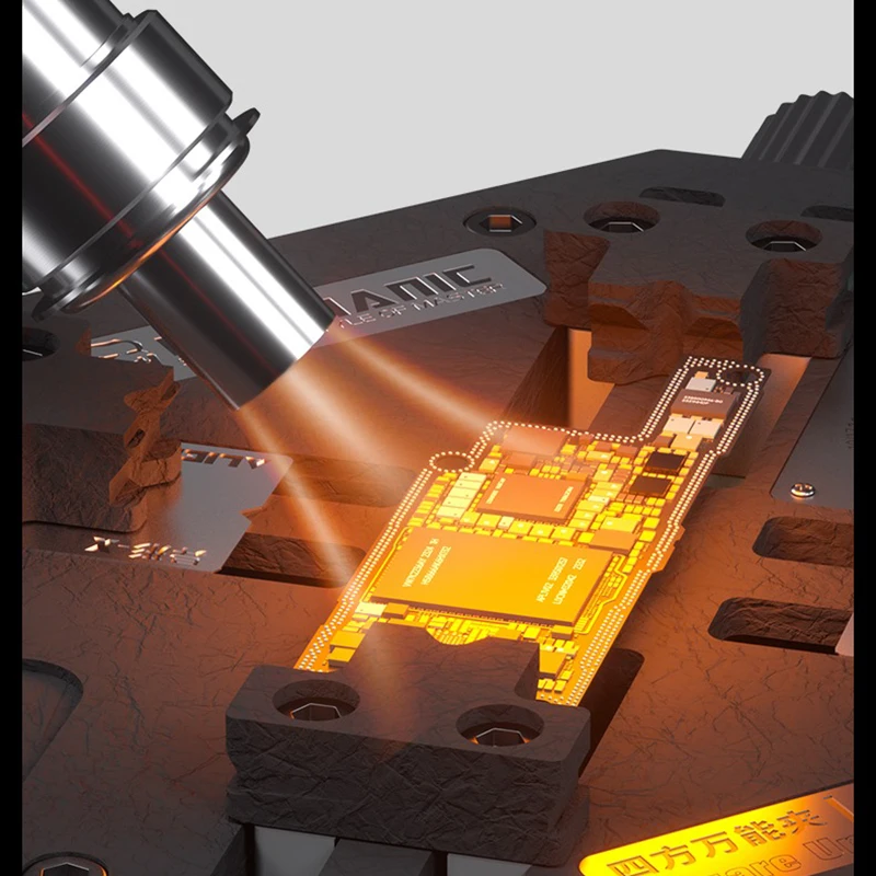 Universal PCB fixture adjustable Motherboard soldering holder for CPU ic chip glue removal Solder cleaning mobile phone repair