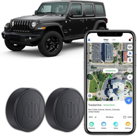 2pcs GPS Mini Magnetic Car Locator Real-Time Tracking Anti-loss Locator GF10 Locator Remote Voice Control