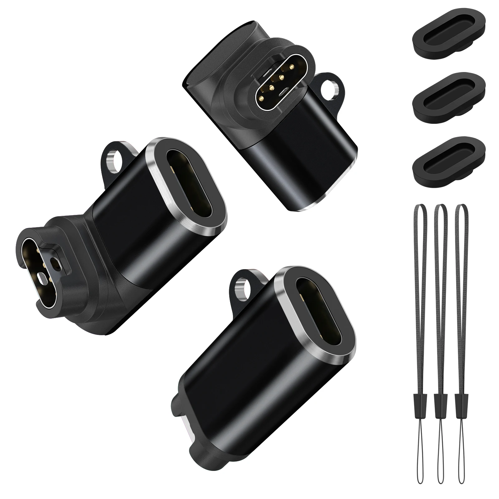 Type C Charger Adapter For Garmin Fenix 7 6 6X 5S 5X Plus/Instinct 2/Venu 2/Vivoactive 4 3/Forerunner 965 955 945 935 Converter
