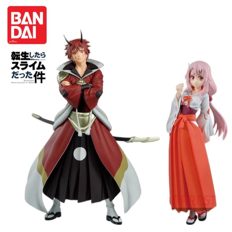 In Stock Original Bandai Banpresto That Time I Got Reincarnated As A Slime Shuna Benimaru Action Figure Model Figurine Ornaments