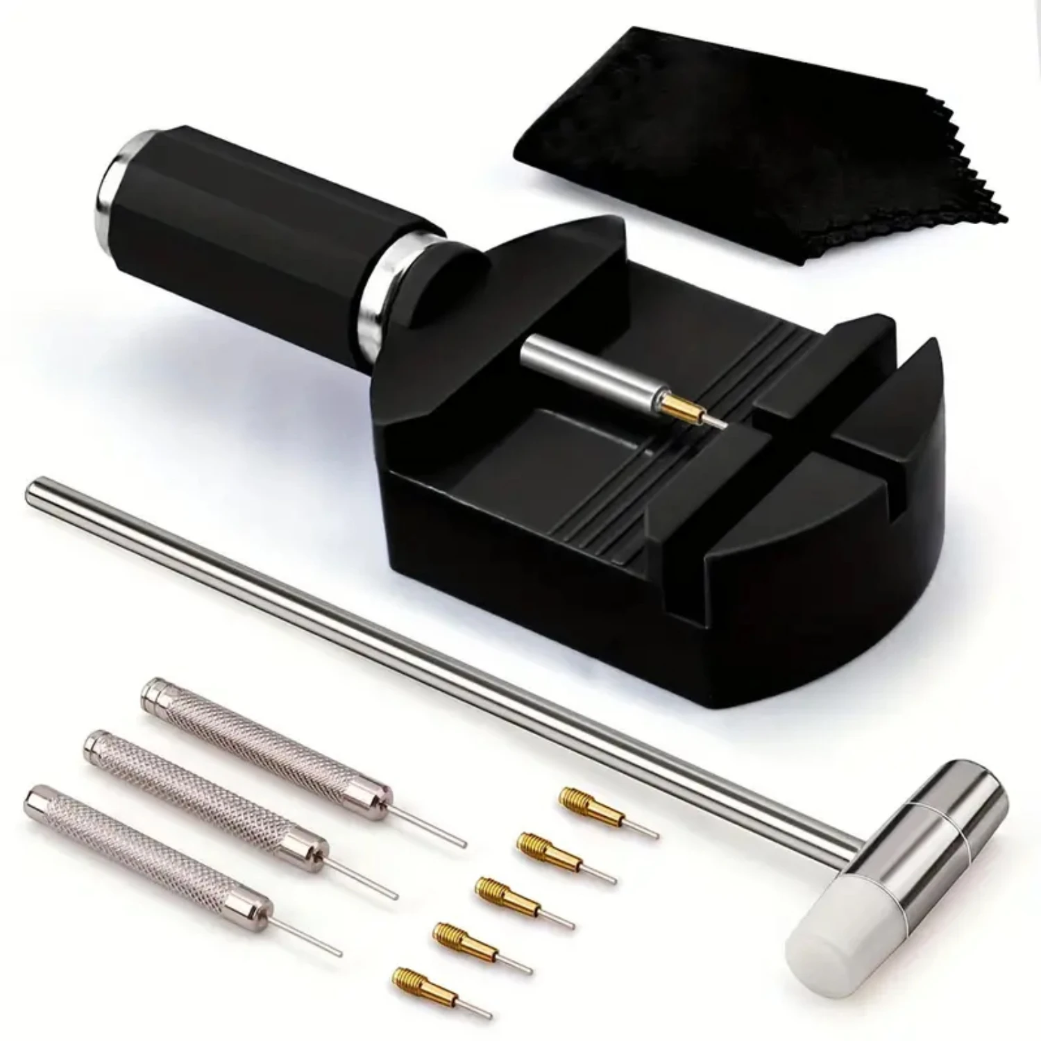 Essential and Versatile Adjustable Watch Repair Tool Kit for Enthusiastic Watch Collectors - Complete Set for Maintenance - Incl