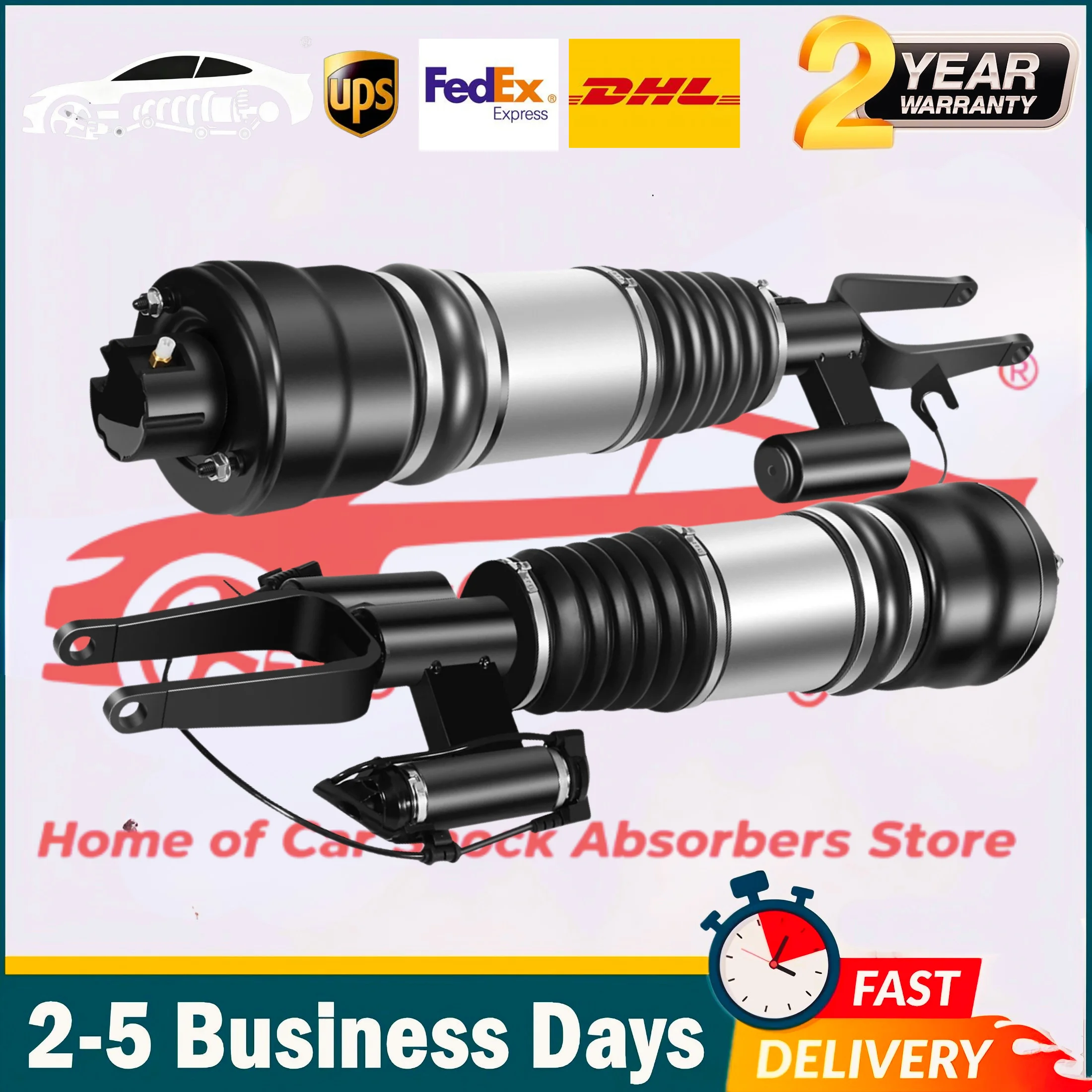 Pair Front Air Strut Shock Absorber For Mercedes-Benz E-Class W211 E350 E320 E280 E300 E500 AWD 4Matic 2003-2009 2113202713
